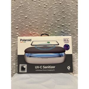 Polaroid ImUV-C Sanitizer & Wireless Phone Charging‎ Kit New Open Box
